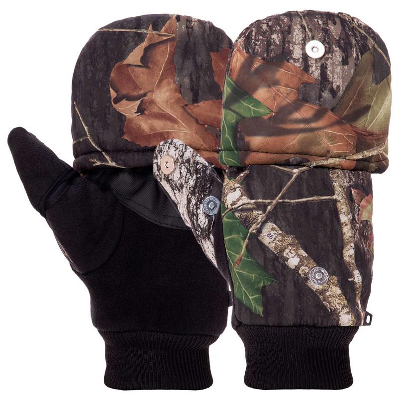 Перчатки-варежки для охоты и рыбалки SP-Sport L Камуфляж Лес 3 (BC-9209)
