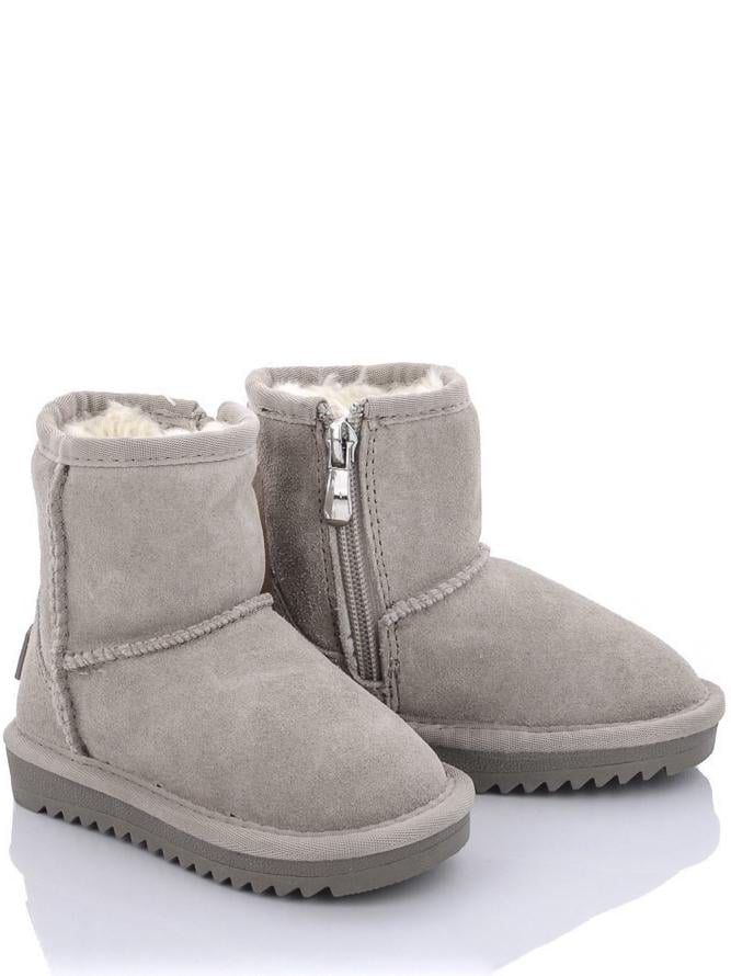 Угги ITTS N7801-13 замшевые р. 25 Серый - фото 1 Угги ITTS N7801-13 замшевые р. 25 Серый - фото 1