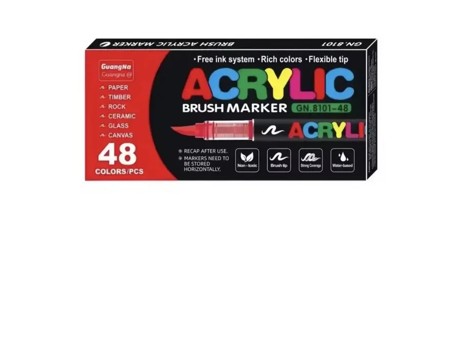 Маркеры акриловые GuangNa GN-8101 48 цветов (2709391816)