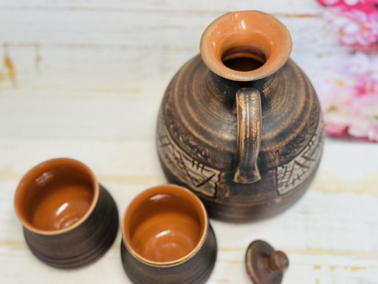 Набір винний глечик 1,5 л і 2 келихи 250 мл (2681789365) - фото 2