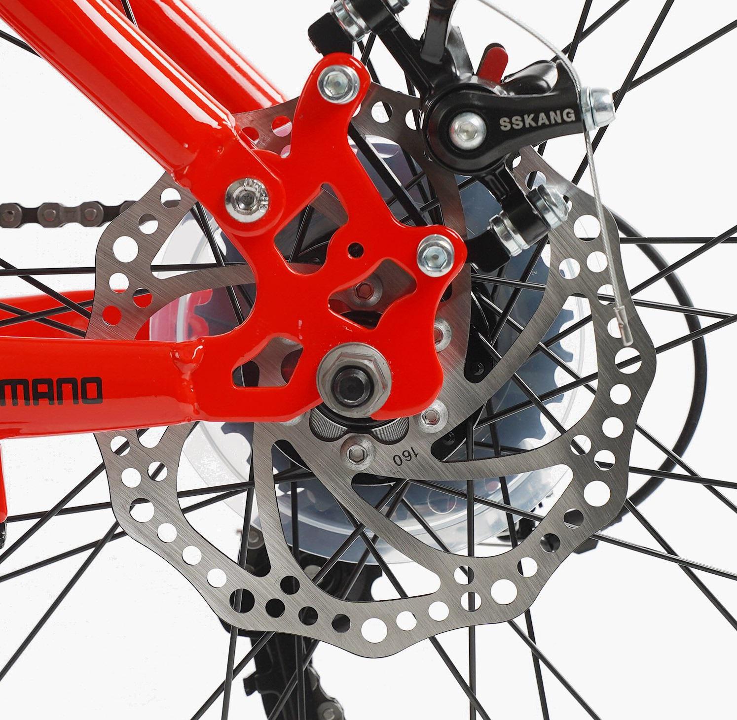 Велоcипед спортивный Corso Rend 27,5" рама металлическая 15"/Shimano 21 скорость Черно-красный - фото 6 Велоcипед спортивный Corso Rend 27,5" рама металлическая 15"/Shimano 21 скорость Черно-красный - фото 6