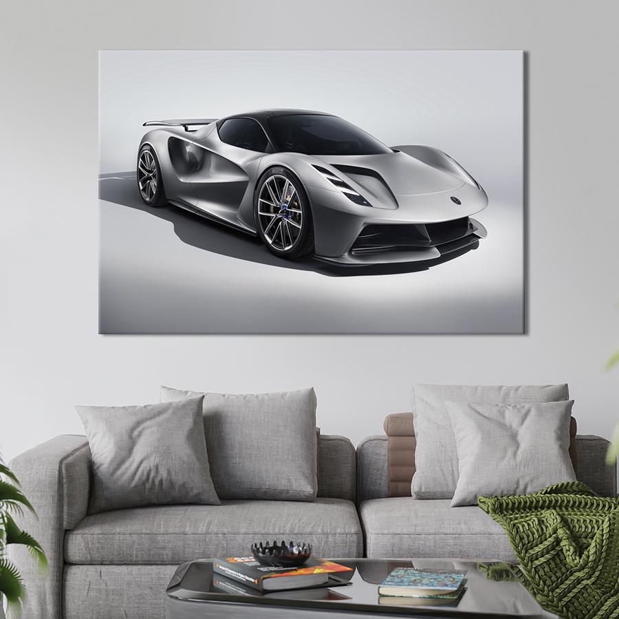 Картина на холсте Авто Lotus Evija 75x50 см (1346-1)
