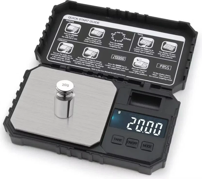 Ювелирные весы AND810 на батарейках CR2032 (opt-104039)