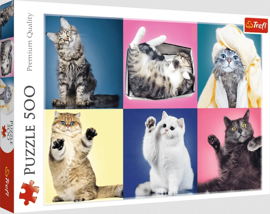 Пазл Trefl Котики 500 эл.