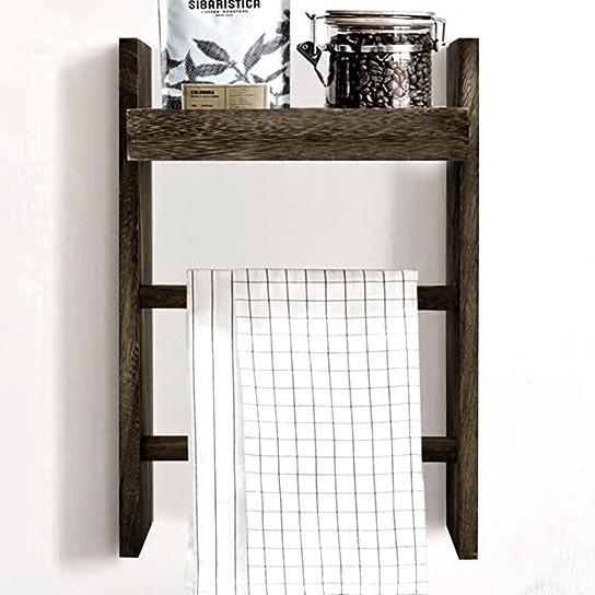 Полка для ванной из дерева Бернау Мокко (ВНП/012210) Полка для ванной из дерева Бернау Мокко (ВНП/012210)