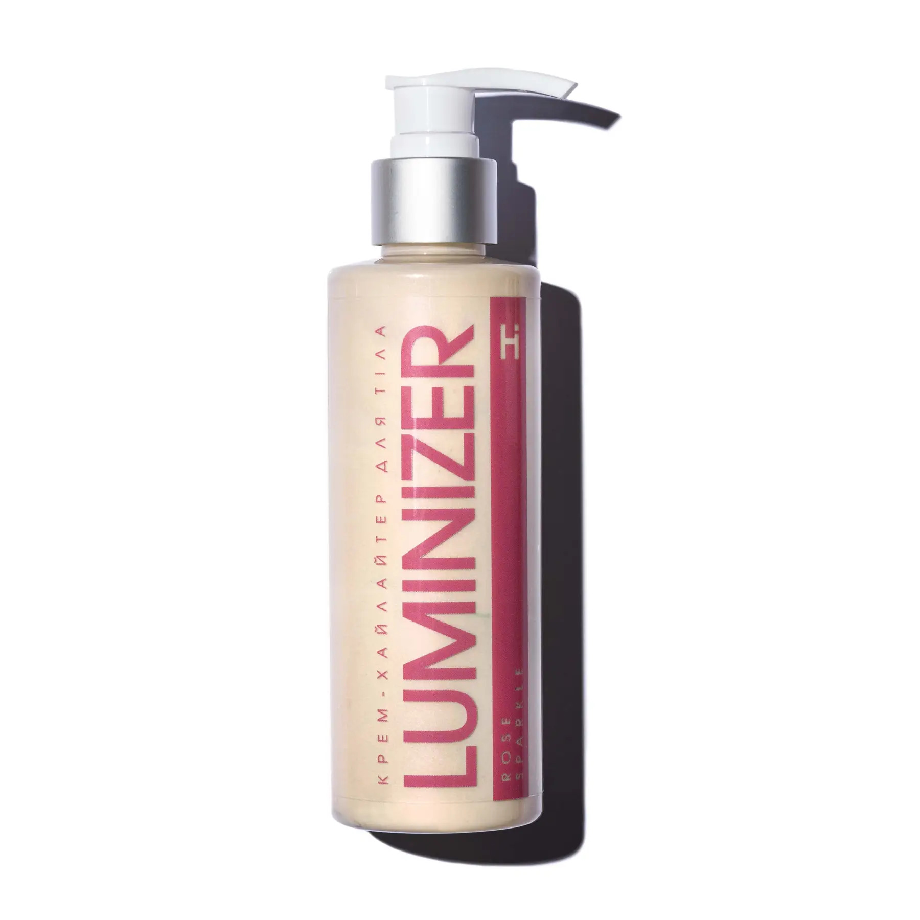 Крем-хайлайтер для тела успокаивающий Luminizer Rose Sparkle Hillary 200 мл (2314977112504)