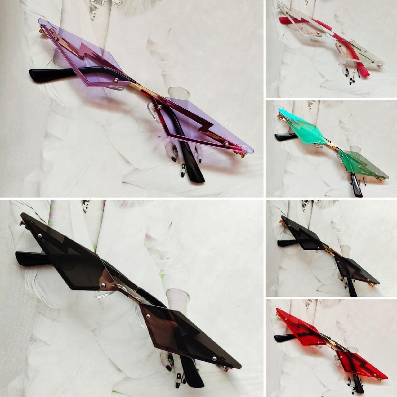 Очки молния Сиреневый - фото 10