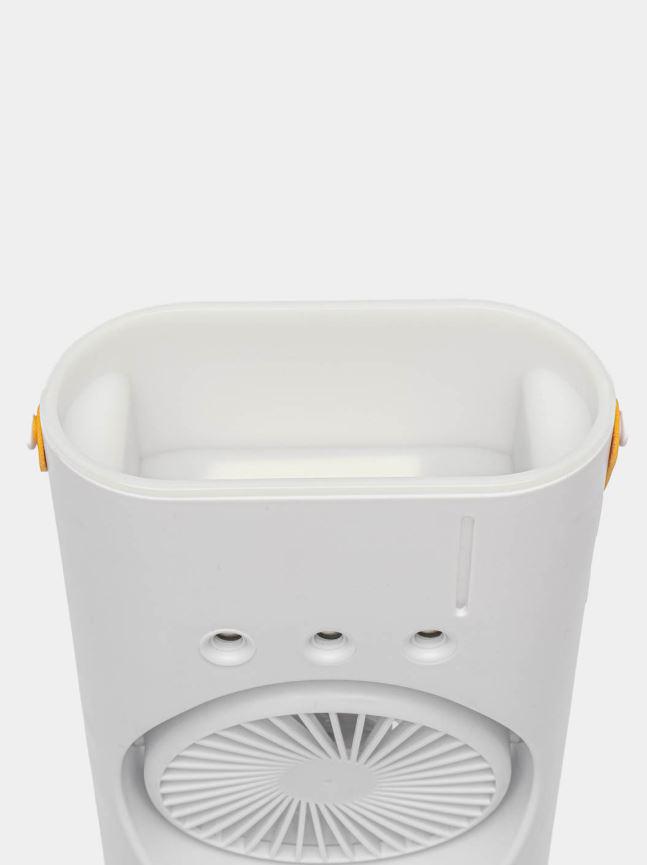 Настольный увлажнитель воздуха с двумя вентиляторами и LED подсветкой 280 мл White - фото 2 Настольный увлажнитель воздуха с двумя вентиляторами и LED подсветкой 280 мл White - фото 2