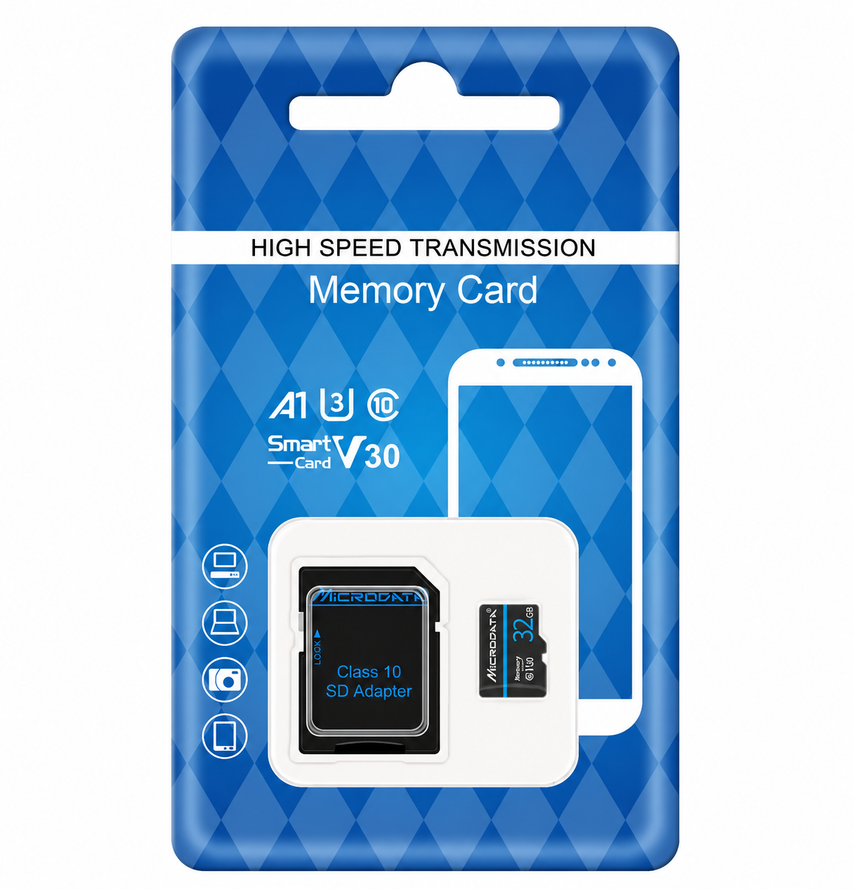 Карта памяти microSD 32 GB Class 10 A1 (35021593)