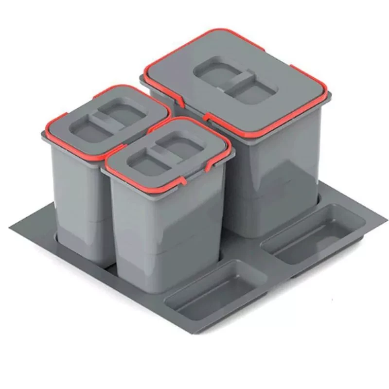 Ведро для мусора Rejs Praktiko для ящиков 600 мм Н 400 20 л/2x9 л (WE14.1828.05.049)