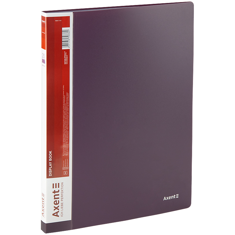 Дисплей-книга на 20 файлов 1020-11-A Сливовый (4251458798360)