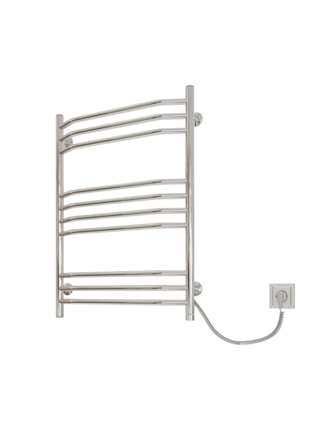 Полотенцесушитель электрический KOSSER Лестница Трапеция Элит 800х600/11 ER