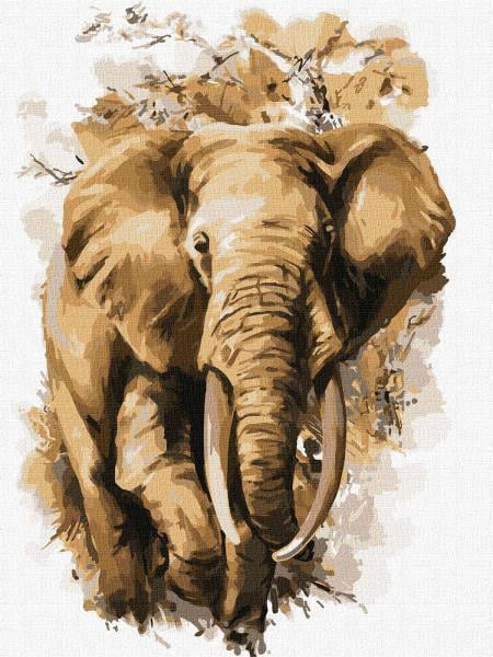 Картина за номерами Ідейка Велика мудрість 30х40 см у термопакеті (КНО4304-mt)