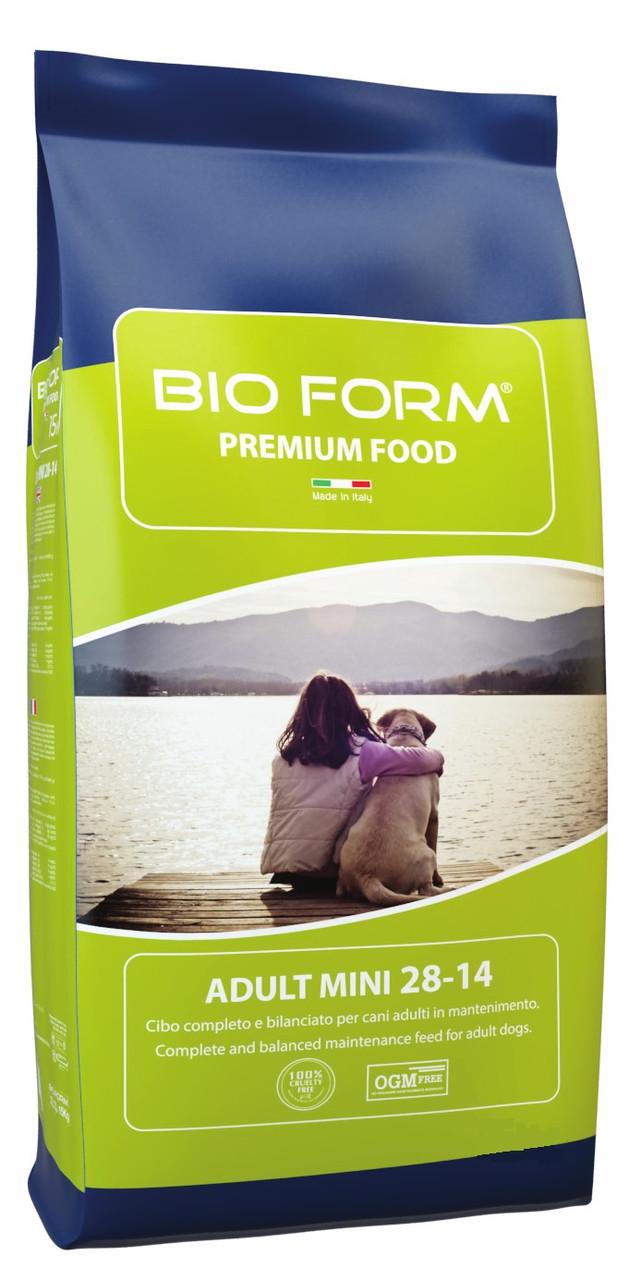 ᐉ Корм сухой Bio Form Premium Food Mini для собак мелких пород 15 кг ...
