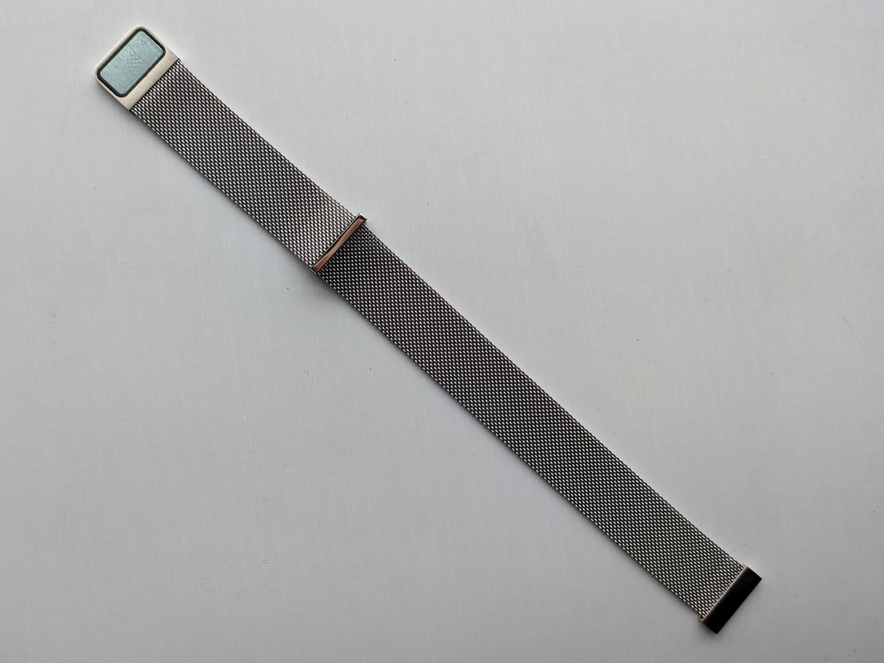 Ремешок для смарт-часов Mijobs 20 мм миланская петля металлический Серебряный (1565P) - фото 8 Ремешок для смарт-часов Mijobs 20 мм миланская петля металлический Серебряный (1565P) - фото 8