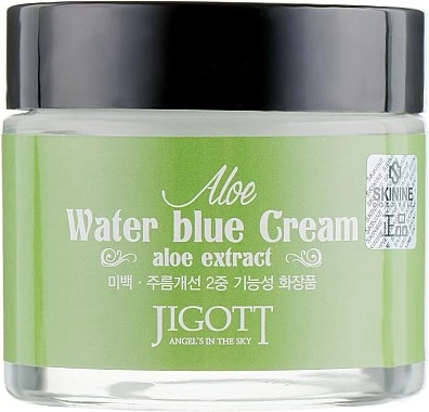Крем успокаивающий Jigott Aloe Water Blue Cream с экстрактом алоэ 70 мл (2203245042)