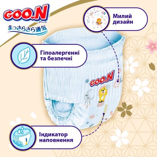 Трусики-подгузники Goo.N Premium Soft L 9-14 кг 44 шт. (F1010101-157-ks) - фото 5