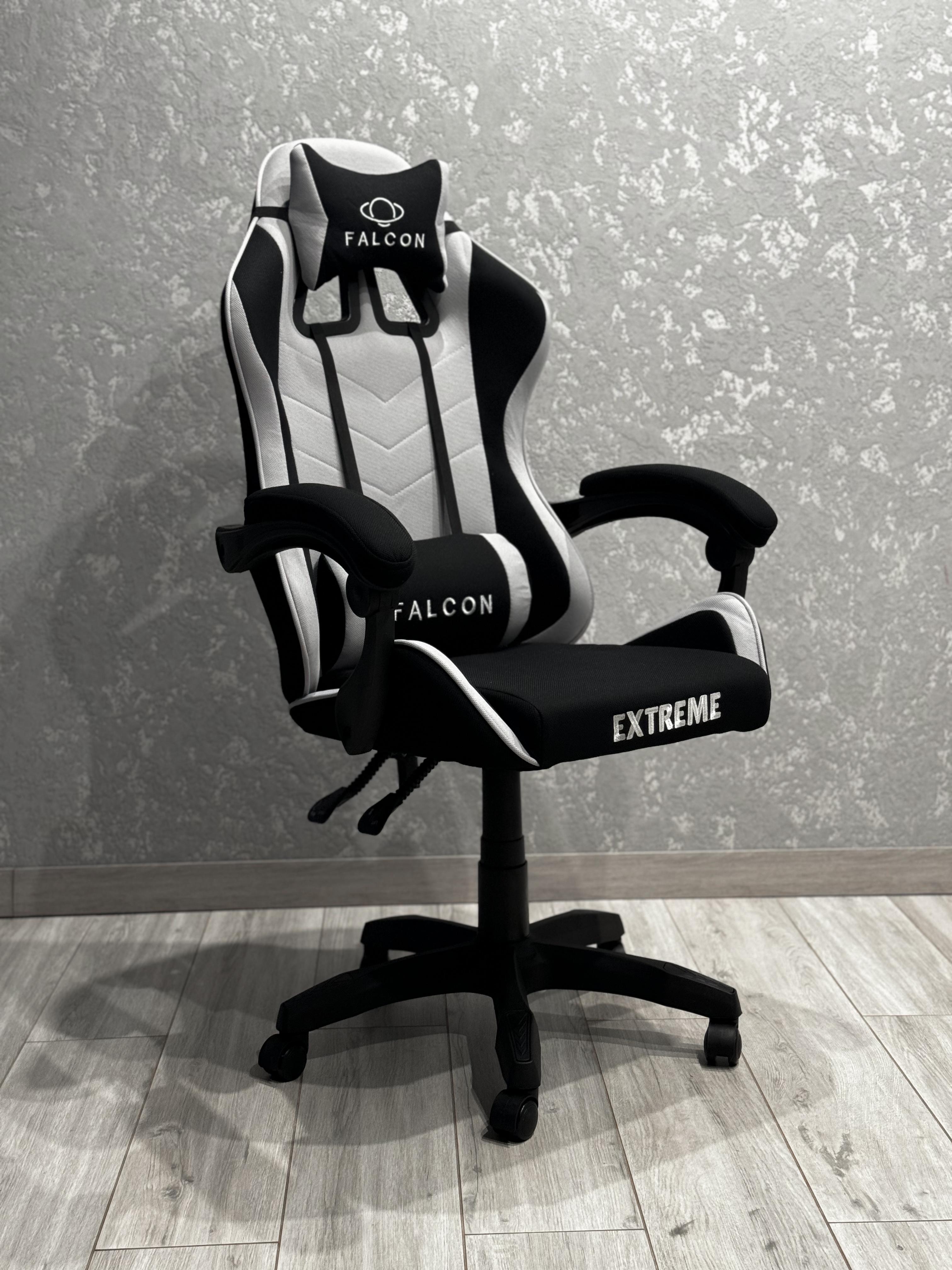 Кресло компьютерное тканевое Extreme Сокол Светло-серый