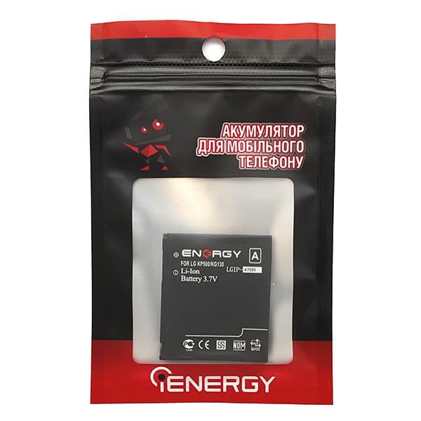 Аккумулятор iENERGY LG KP500 (900 mAh) - фото 3