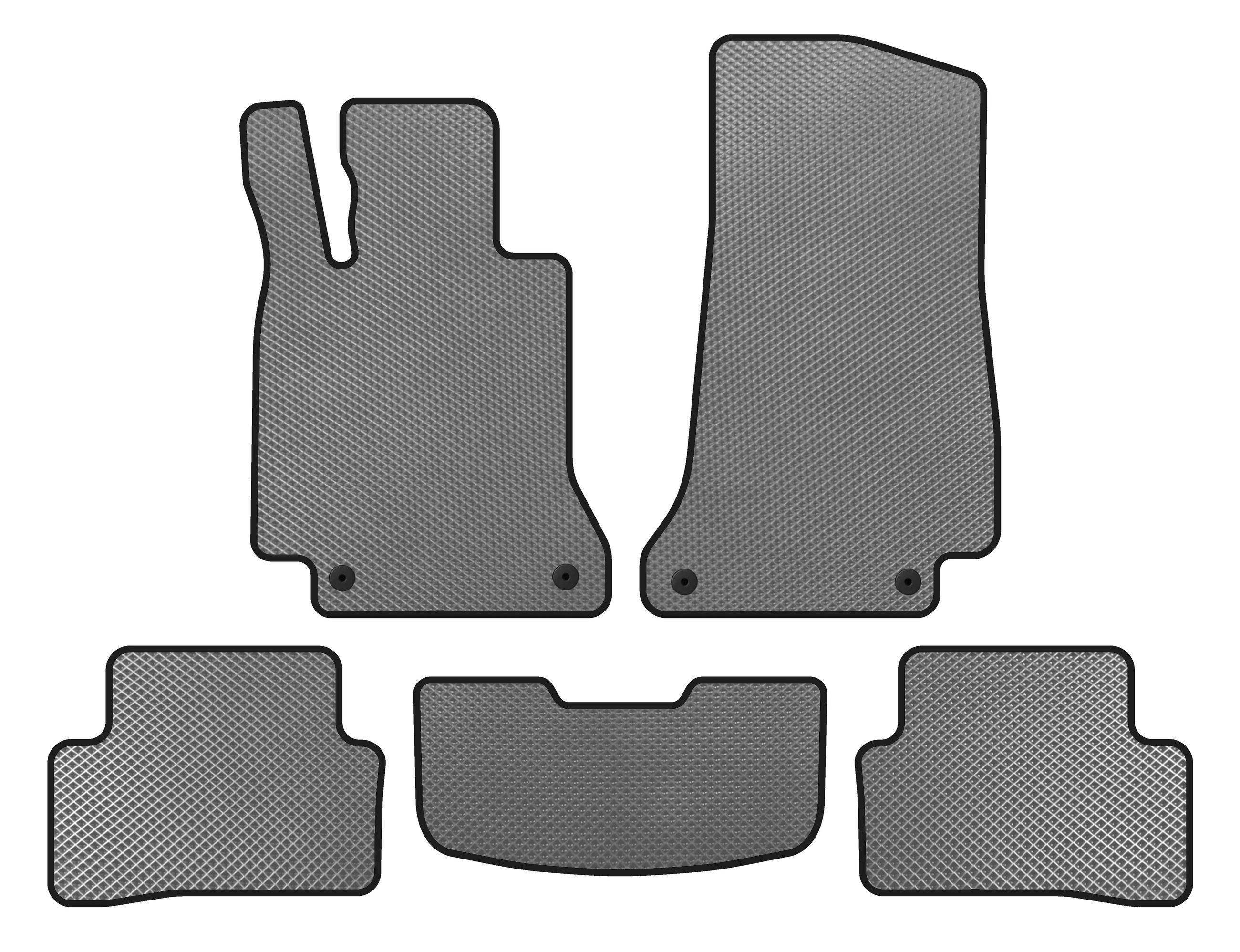 Коврики EVA Digital Designs для Mercedes C-сlass W205 2014-2021 гг. Серый (143298)