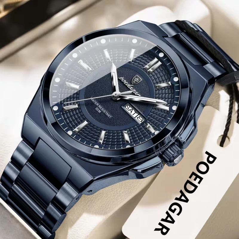 Годинник чоловічий Poedagar Blueline