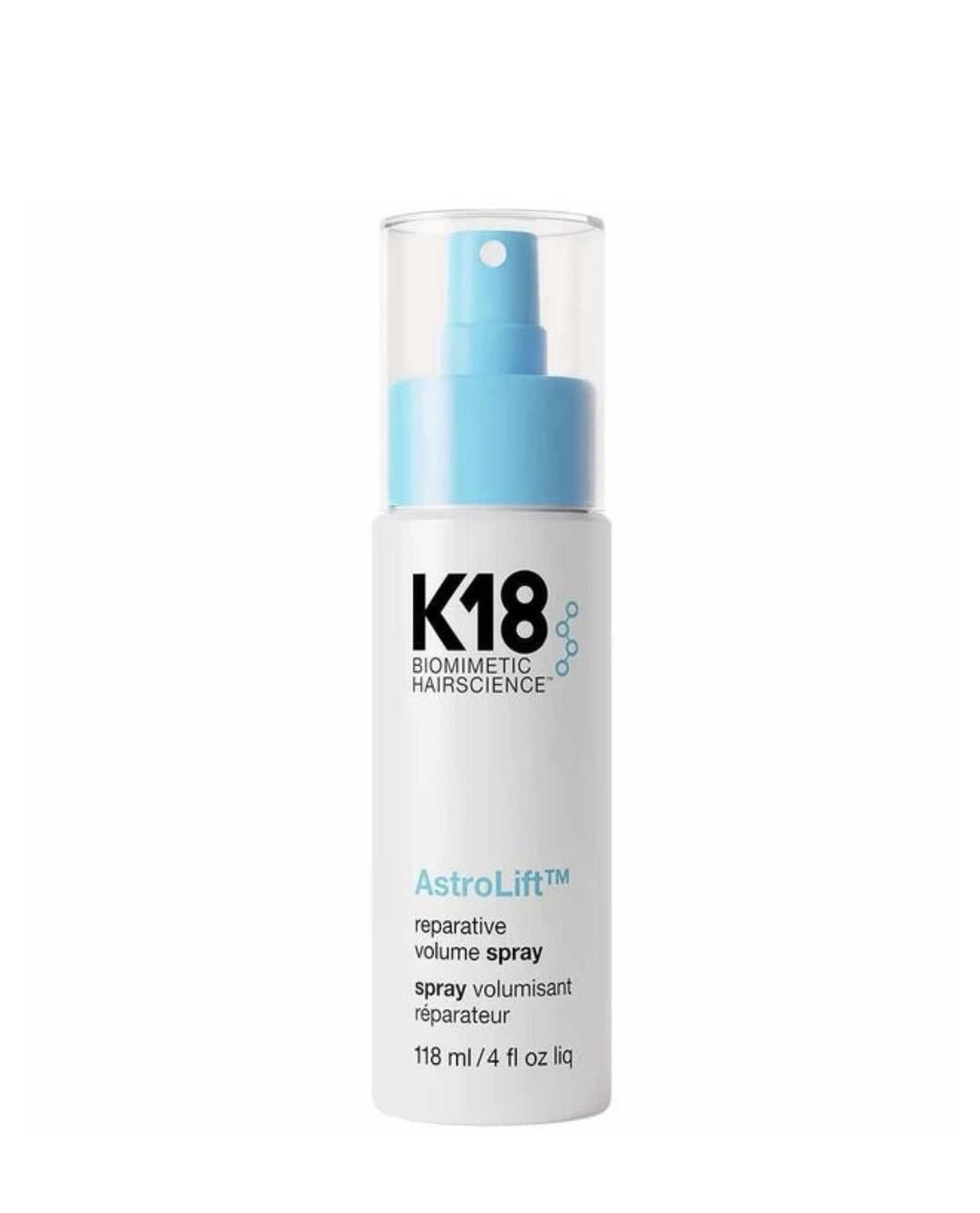 Спрей для об'єму волосся K18 Biomimetic Hairscience AstroLift Reparative Volume Spray 118 мл (858511000954) Спрей для об'єму волосся K18 Biomimetic Hairscience AstroLift Reparative Volume Spray 118 мл (858511000954)