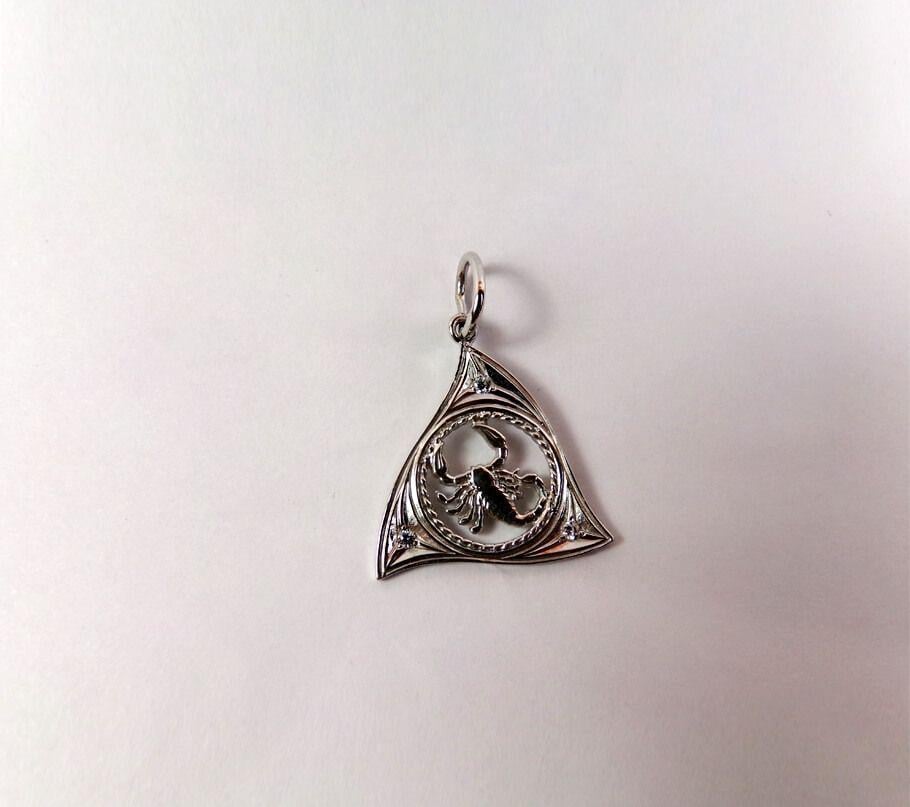 Кулон Знак зодиака Maxi Silver 4176 Скорпион (84176)