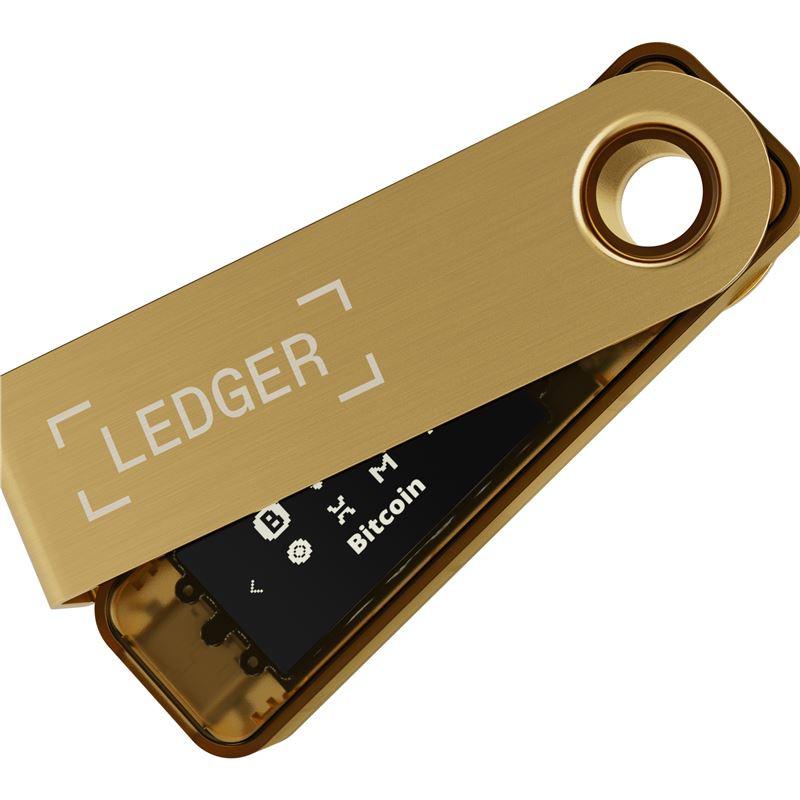 Кошелек для криптовалют Ledger Nano S Plus Gold (LNSPG) - фото 2 Кошелек для криптовалют Ledger Nano S Plus Gold (LNSPG) - фото 2