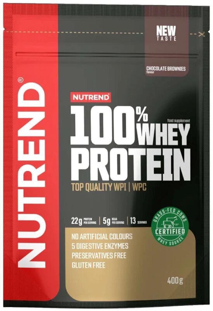 Протеин Nutrend Whey Protein Chocolate brownies 400 г