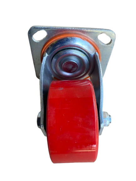 Колесо поворотное чугун с полиуретаном 100 мм (2579562735) - фото 5 Колесо поворотное чугун с полиуретаном 100 мм (2579562735) - фото 5