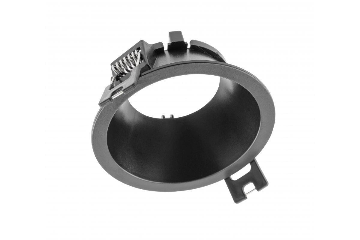 Корпус точечного светильника GTV KERLA IP20 круглый Ø85x36 мм Черный
