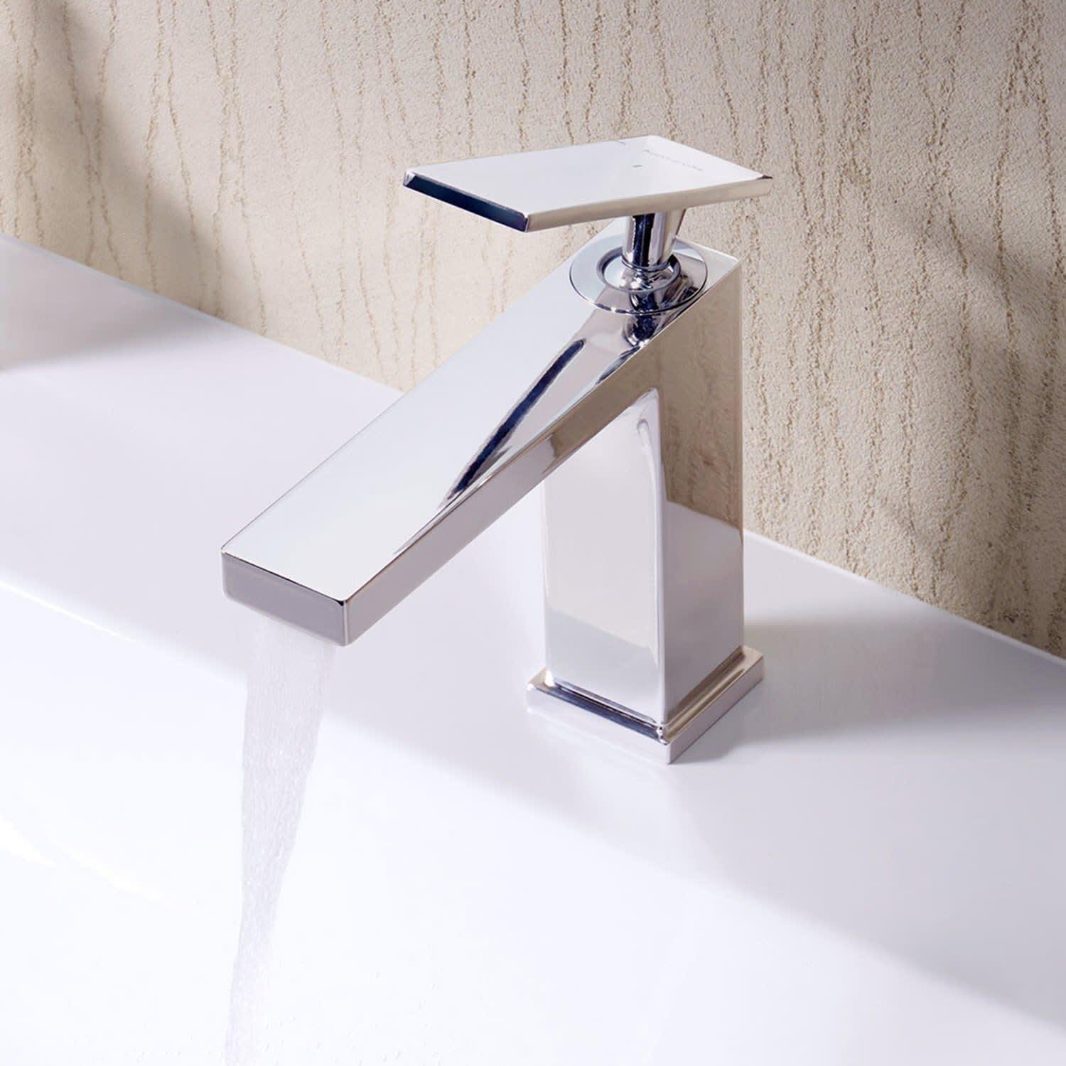 Змішувач для умивальника Hansgrohe Tecturis E EcoSmart+ 73014000 з джойстиком Хром (176391) - фото 9