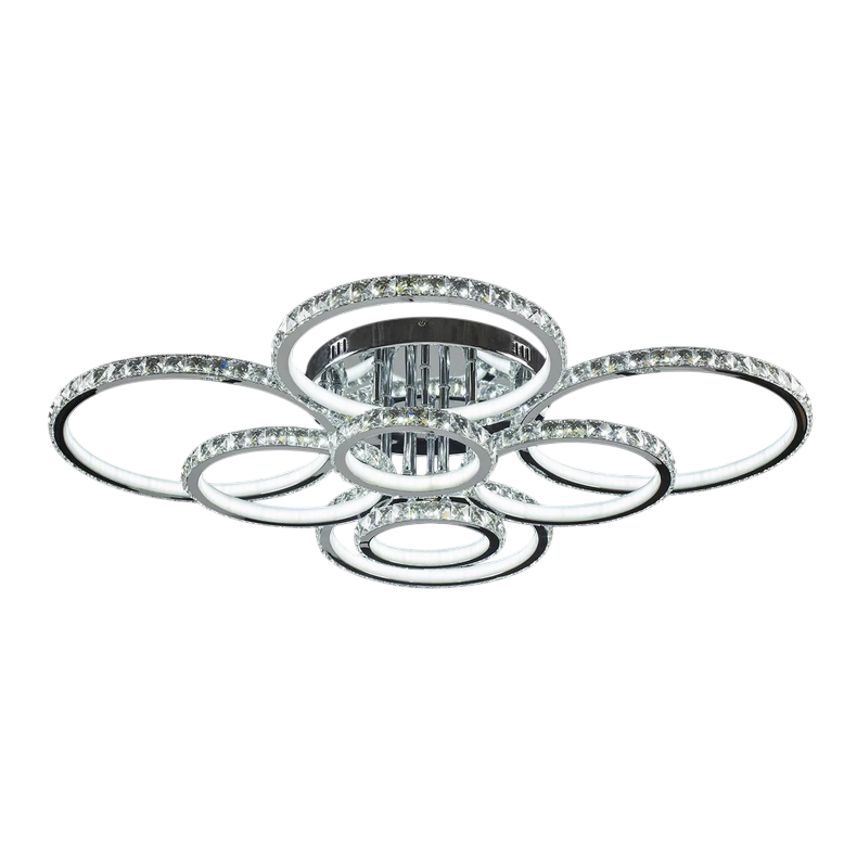 Люстра Svet 492W SY-7940/8 CR dimmer пульт