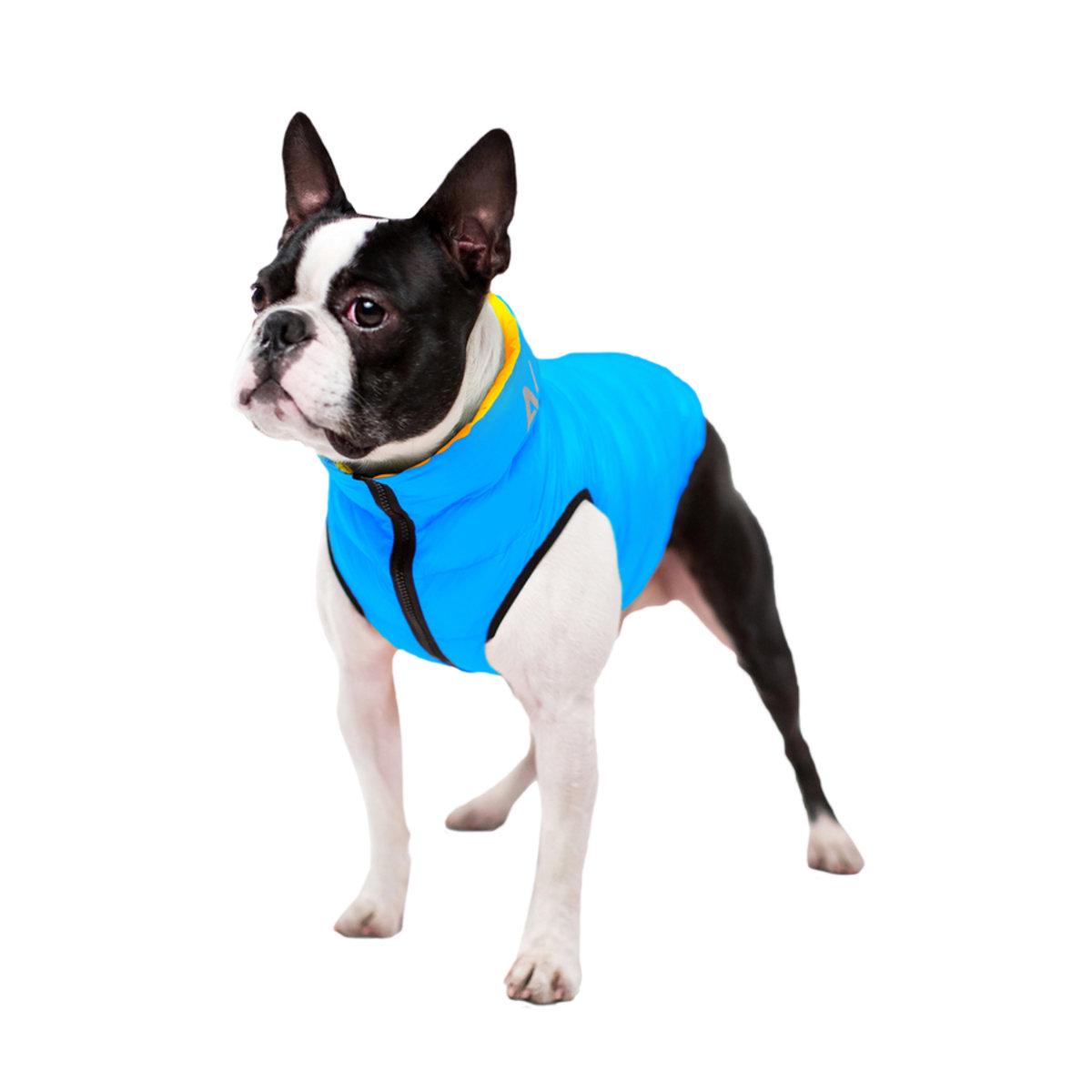 Курточка для собак AiryVest Colors of freedom двусторонняя XS22 Желто-голубой (4439-4020) Курточка для собак AiryVest Colors of freedom двусторонняя XS22 Желто-голубой (4439-4020)