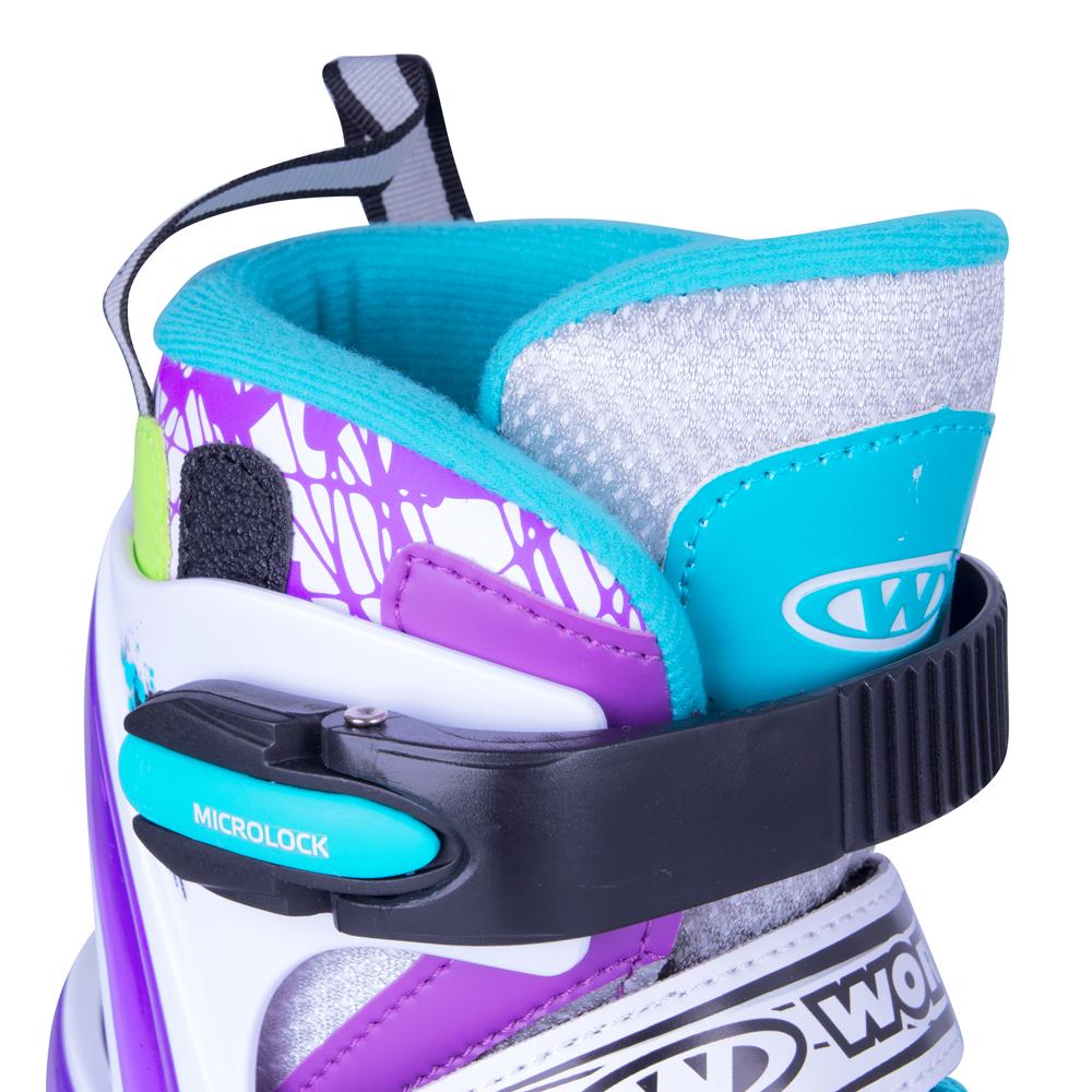 Рролики регульовані WORKER Fizzo ABEC-7 L (39-42) - фото 4 Рролики регульовані WORKER Fizzo ABEC-7 L (39-42) - фото 4