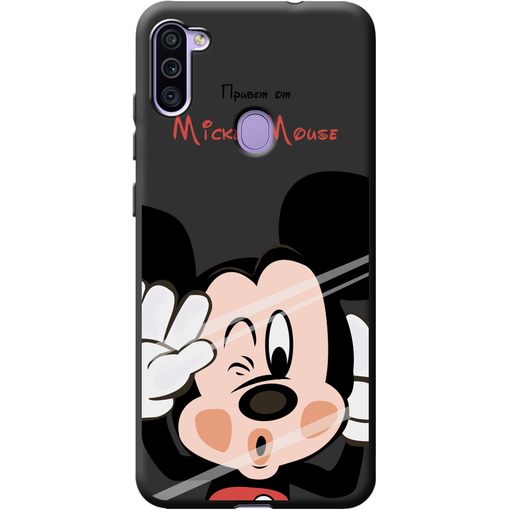 Чохол Boxface Samsung M115 Galaxy M11 Mister M Чорний силікон (39780-cc58-40216)