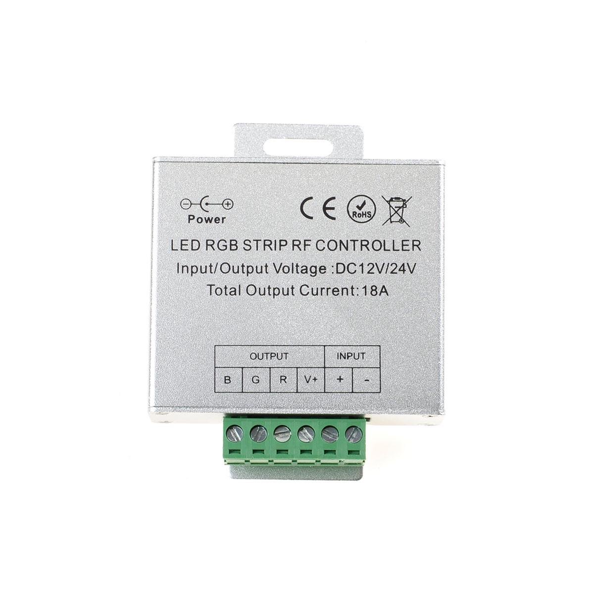 Контроллер Venom RGB RF радио 18 A сенсорный пульт Black (7885) - фото 3 Контроллер Venom RGB RF радио 18 A сенсорный пульт Black (7885) - фото 3