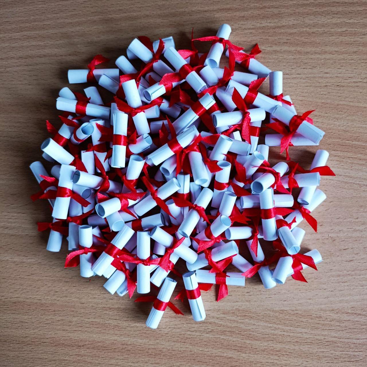 Набор валентинок 101 причина Почему я тебя люблю на день влюбленных Белый (в-2)