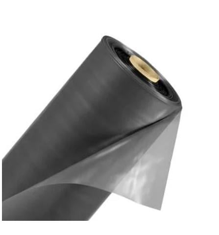 Пленка полиэтиленовая строительная 1,5 м 60 мкм Черный