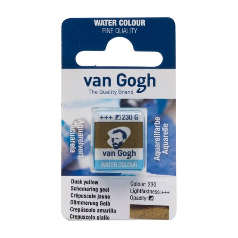 Акварельная краска Van Gogh кювета 1,5 мл 230 Желтый сумеречный (20862301)