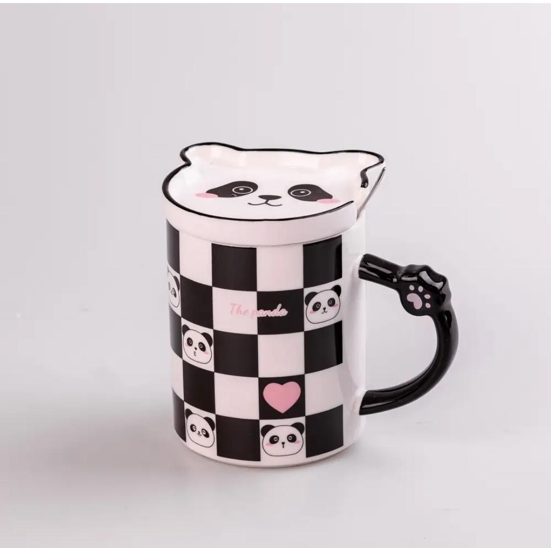 Чашка TS Kitchen The Panda с блюдцем 350 мл (HPCY8369CH)