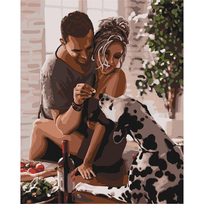 Картина по номерам Идейка Страстное утро 2 40х50 см (KHO4666)