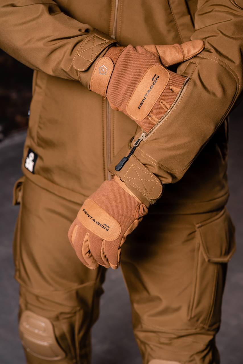 Куртка демисезонная SM Softshell XL Койот (9666868) - фото 4