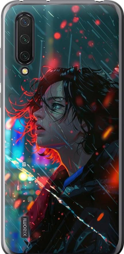 Чехол на Xiaomi Mi 9 Lite Ночные огни (6096u-1834-42517)