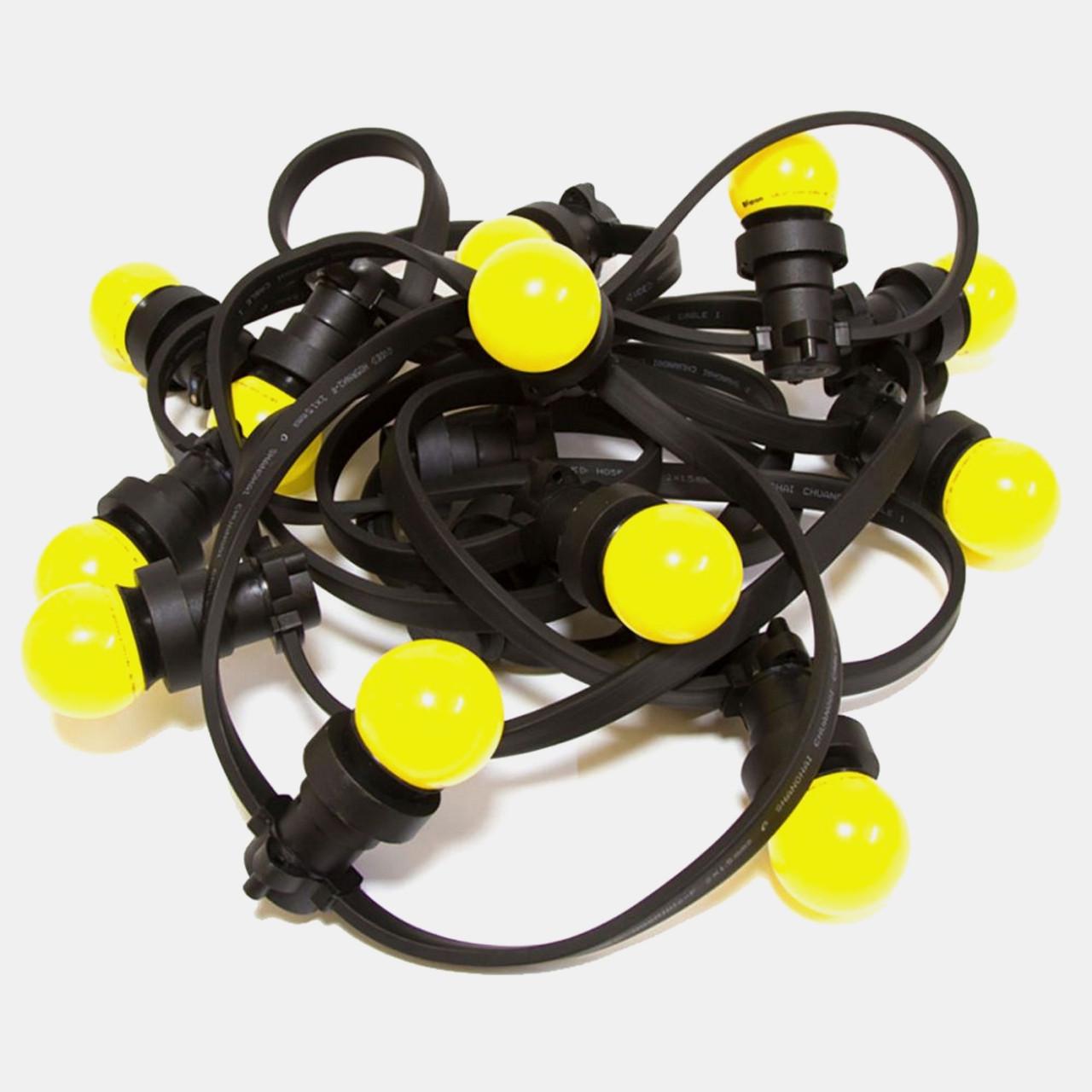 Ретро гірлянда вулична Alphatrade Premium Belt light IP65 11 м 30 патронов (120083)