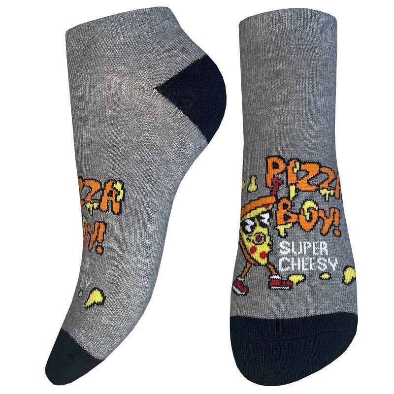 Носки детские демисезонные Легка хода 9289 укороченные р. 18-20 Серый меланж (27039708)