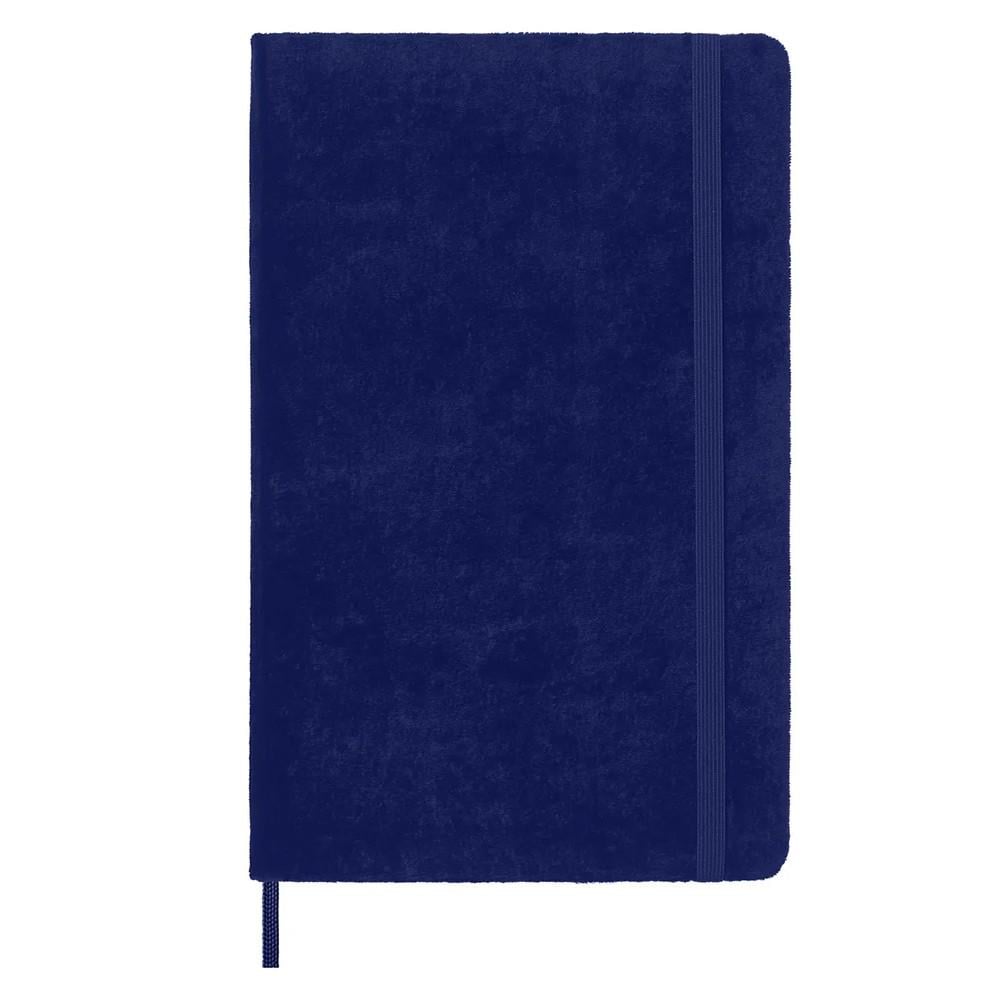 Записная книжка Moleskine Velvet средняя линия с боксом Фиолетовый (LCNBVELVQP060B)