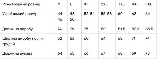 Вышиванка мужская из льна с гербом с длинным рукавом 4XL Хаки (1877371762) - фото 5