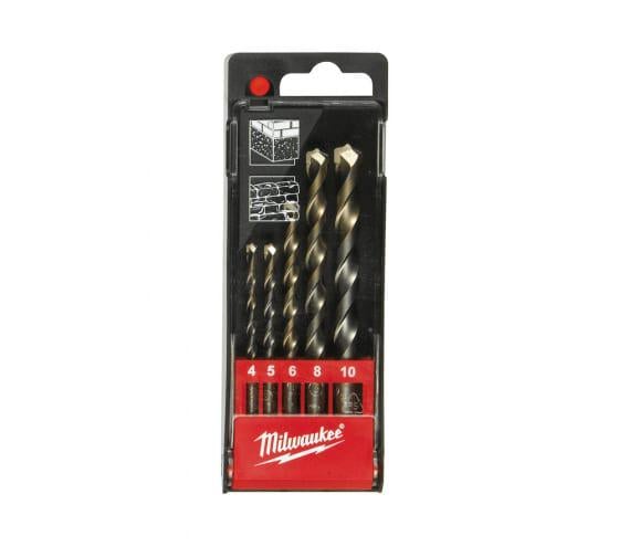 Набор сверл по бетону Milwaukee S Plus 5 шт. (4932352336)