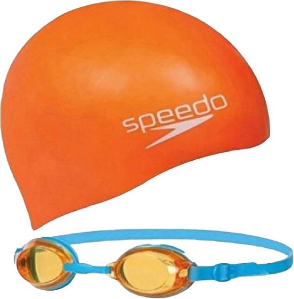 Набір для плавання дитячий Speedo JET V2 SWIM SET JU Помаранчевий (8-09302B996-1)